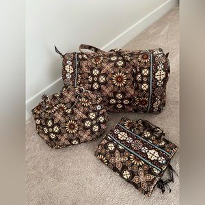 Vera Bradley Travel Bag Set